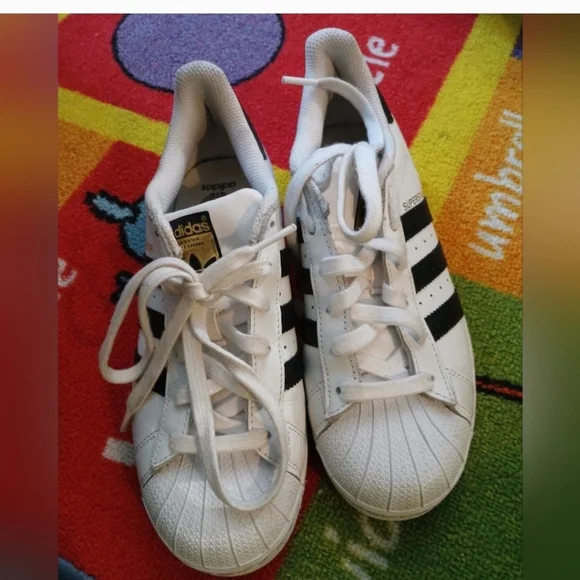 adidas | Shoes | Adidas Big Kids Originals Superstar Shoes Sz 45 | Poshmark
